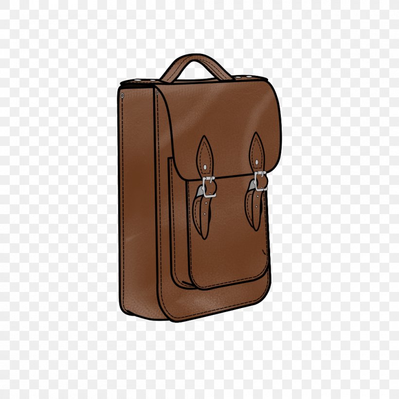 Baggage Leather Satchel Backpack, PNG, 1000x1000px, Watercolor, Cartoon, Flower, Frame, Heart Download Free