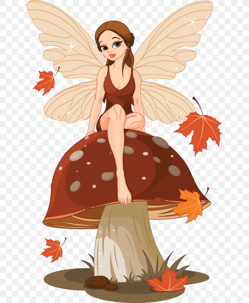 Fairy Mushroom Clip Art, PNG, 644x1000px, Fairy, Art, Autumn, Child, Drawing Download Free