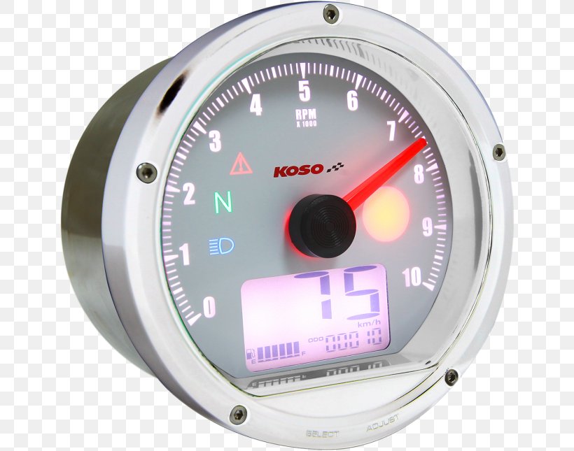 Motorcycle Components Motor Vehicle Speedometers Tachometer Gauge Shift Light, PNG, 650x645px, Motorcycle Components, Engine, Gauge, Hardware, Kilometer Per Hour Download Free