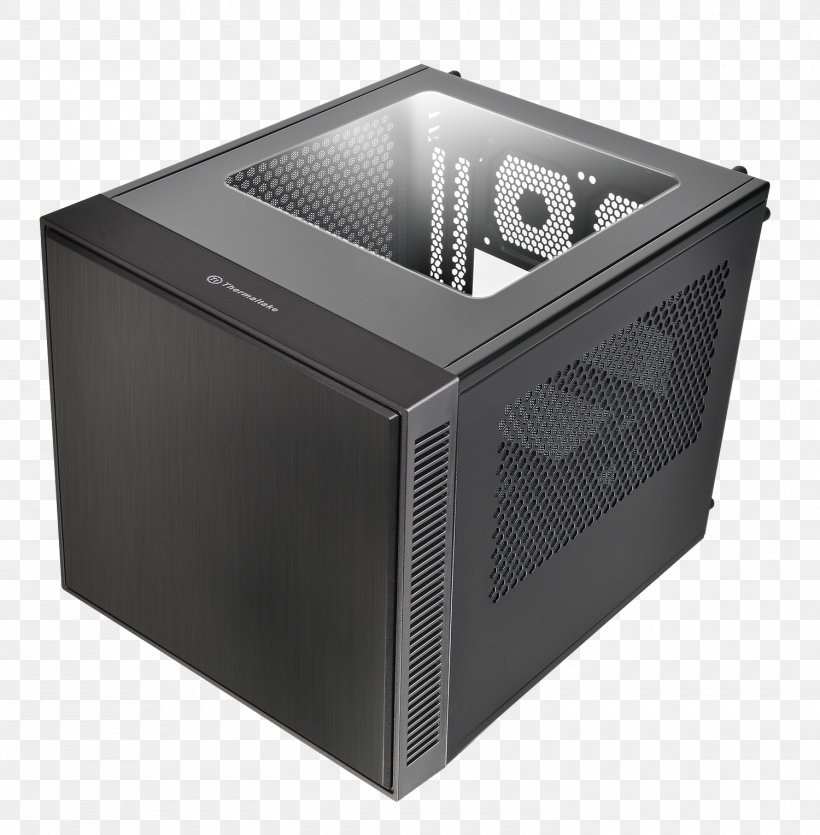 Computer Cases & Housings Power Supply Unit Mini-ITX Thermaltake Motherboard, PNG, 1500x1529px, Computer Cases Housings, Atx, Computer Case, Computer Component, Computer Fan Download Free