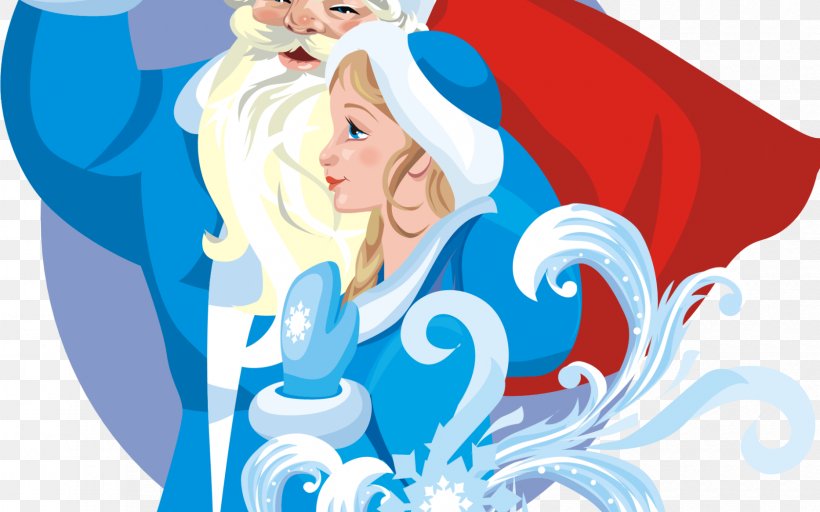 Ded Moroz Snegurochka Santa Claus Ziuzia New Year, PNG, 1680x1050px, Ded Moroz, Blue, Christmas, Christmas Ornament, Fictional Character Download Free