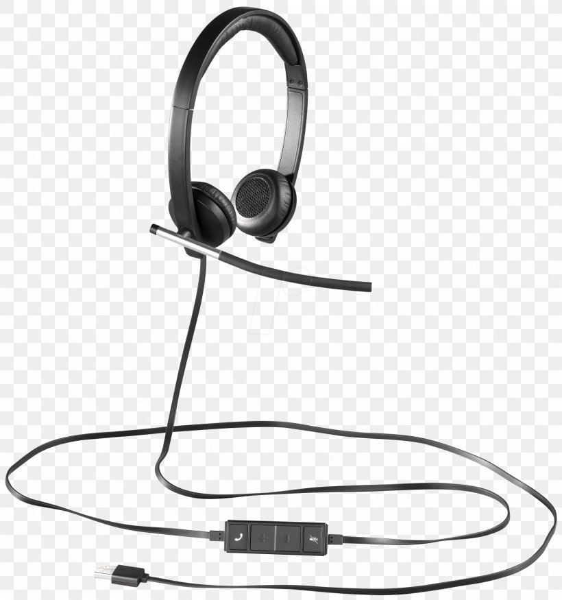 Headphones Microphone Logitech Headset Active Noise Control, PNG