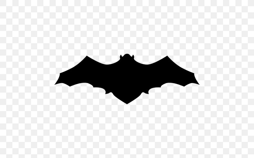 Bat Silhouette, PNG, 512x512px, Bat, Animal, Black, Black And White, Mammal Download Free