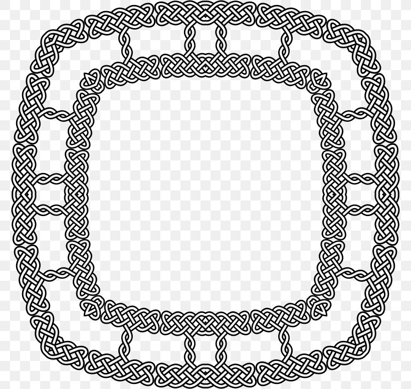 Drawing Clip Art, PNG, 776x776px, Drawing, Art, Black And White, Celtic Knot, Chain Download Free