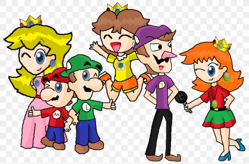 Mario Bros. Luigi Mario & Yoshi Clip Art, PNG, 900x597px, Mario Bros, Art, Cartoon, Child, Drawing Download Free