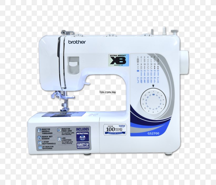 Sewing Machines Sewing Machine Needles Overlock Hand-Sewing Needles, PNG, 700x700px, Sewing Machines, Bobbin, Buttonholer, Electronics, Embroidery Download Free