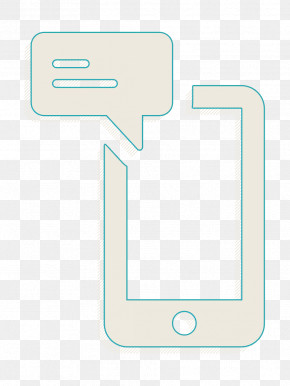 Smartphone With Message Icon Responsive Web Icon Sms Icon PNG