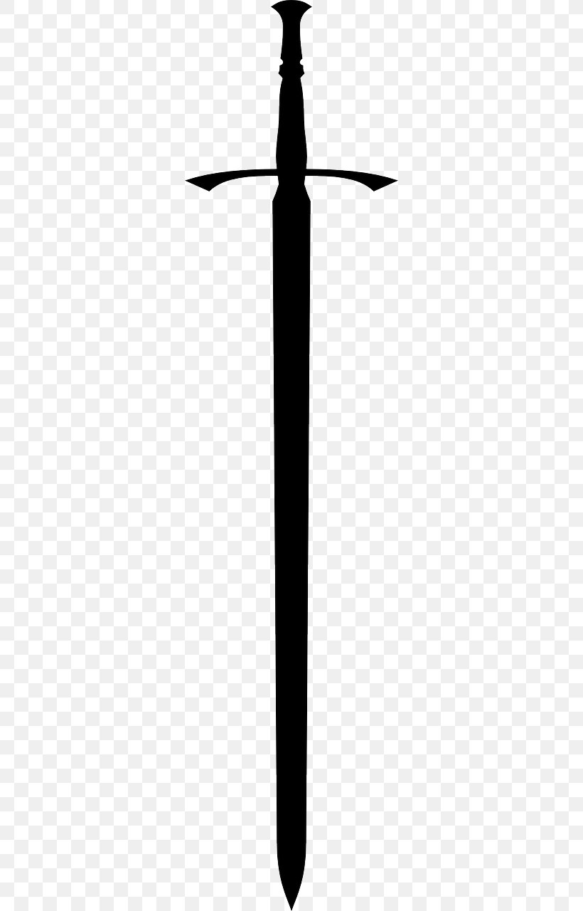 Sword, PNG, 640x1280px, Sword, Barbarian, Baskethilted Sword, Black And White, Celts Download Free