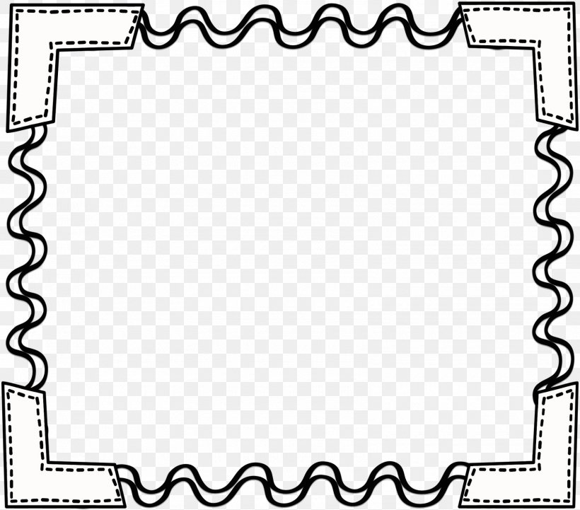 Black And White Clip Art, PNG, 1600x1408px, Black And White, Area, Art, Black, Border Download Free