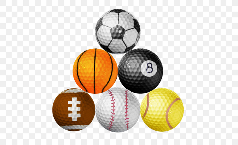 Golf Ball, PNG, 500x500px, Ball, Ball Hockey, Games, Golf Ball, Golf Equipment Download Free