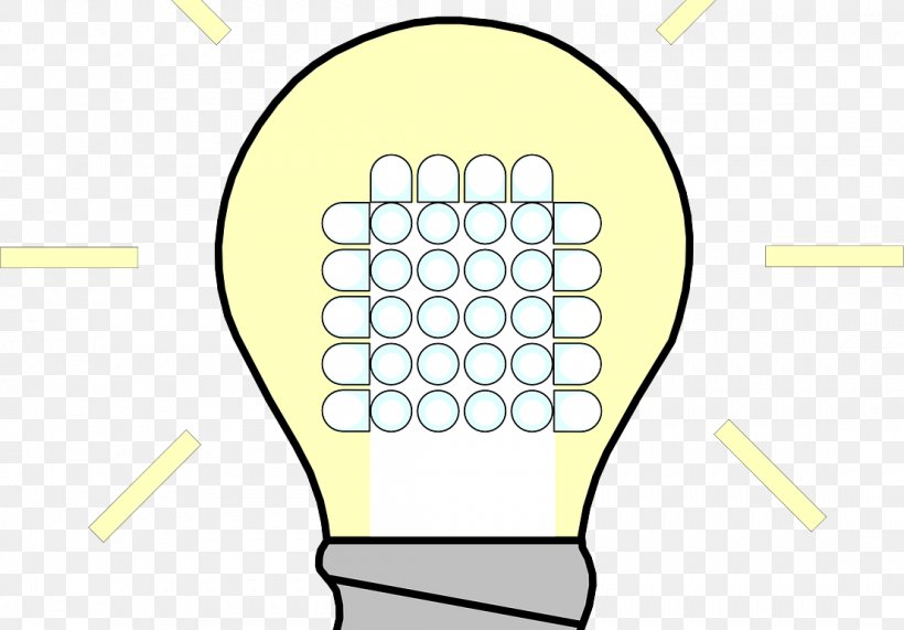 LED Lamp Incandescent Light Bulb Clip Art, PNG, 1107x771px, Led Lamp, Area, Diagram, Finger, Hand Download Free