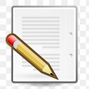 Writing Stationery - Pencil Document Office Supplies Paper Product Paper PNG