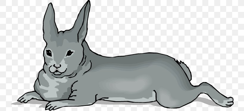 Domestic Rabbit Whiskers Netherland Dwarf Rabbit Clip Art, PNG, 750x373px, Domestic Rabbit, Animal Figure, Black And White, Canidae, Carnivoran Download Free