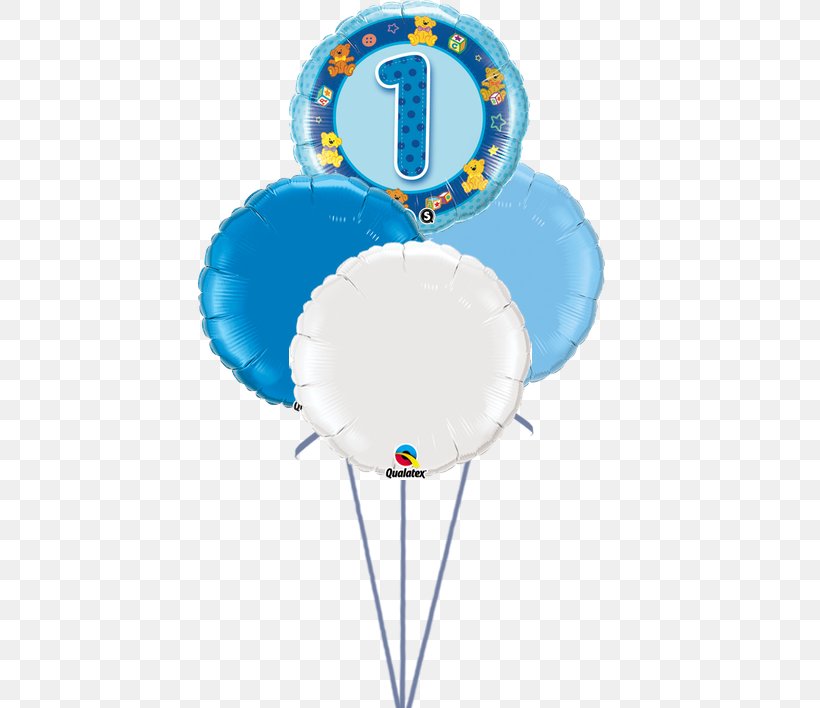 Balloon Birthday Party Blue Flower Bouquet, PNG, 570x708px, Watercolor, Cartoon, Flower, Frame, Heart Download Free