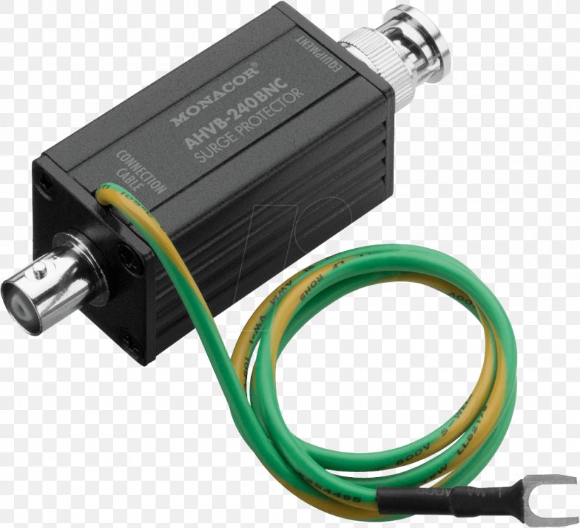 Coaxial Cable Electronics BNC Connector Closed-circuit Television Overvoltage, PNG, 1024x934px, Coaxial Cable, Ac Adapter, Adapter, Analog High Definition, Bnc Connector Download Free