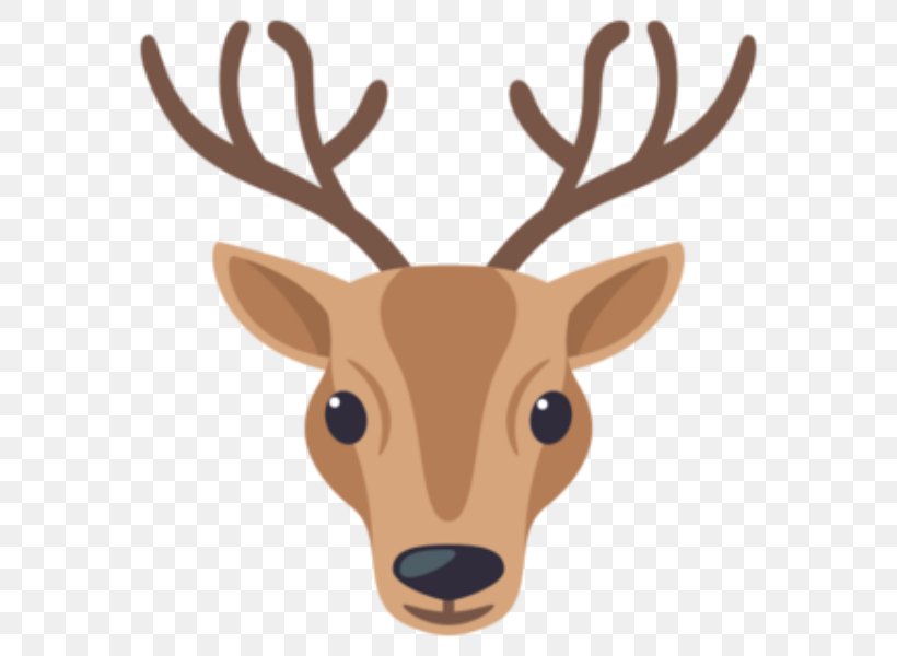 Deer Emojipedia Emoticon Clip Art, PNG, 600x600px, Deer, Antler, Emoji, Emojipedia, Emoticon Download Free