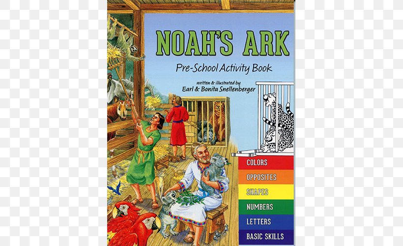 Noah's Ark Pre-School Activity Book Bible, PNG, 500x500px, Bible, Activity Book, Advertising, Bible Story, Book Download Free
