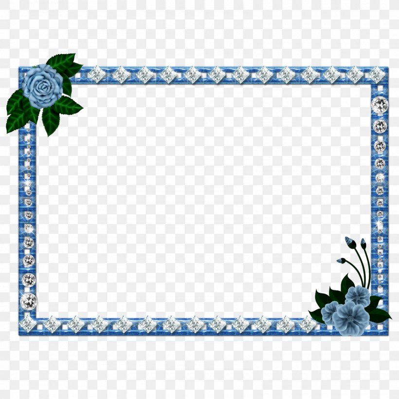 Picture Frames Photography, PNG, 1600x1600px, Picture Frames, Area, Blue, Border, Floral Design Download Free