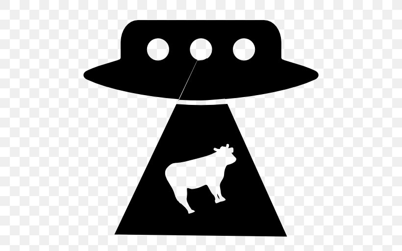Unidentified Flying Object Alien Abduction Flying Saucer, PNG, 512x512px, Unidentified Flying Object, Alien Abduction, Artwork, Black, Black And White Download Free