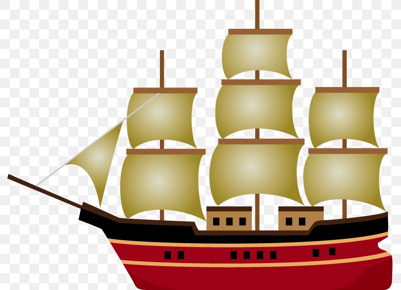 Carrack Sailing Ship Watercraft Illustration, PNG, 789x594px, Carrack ...