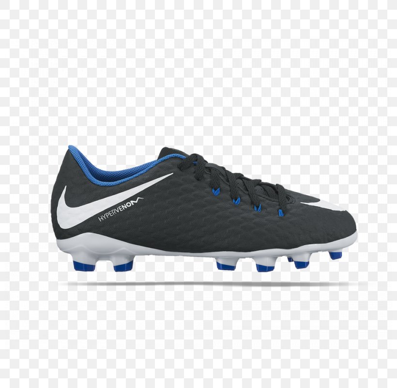 Kids Nike Jr Hypervenom Phelon III Fg Soccer Cleat Nike Hypervenom Football Boot, PNG, 800x800px, Cleat, Adidas, Athletic Shoe, Black, Blue Download Free