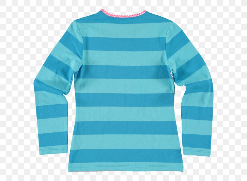 Long-sleeved T-shirt Long-sleeved T-shirt Sweater Collar, PNG, 600x600px, Tshirt, Active Shirt, Aqua, Azure, Blue Download Free