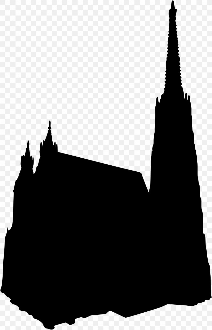 St. Stephen's Cathedral Dom Museum Wien Clip Art, PNG, 1543x2400px, Silhouette, Austria, Black And White, Landmark, Monochrome Download Free
