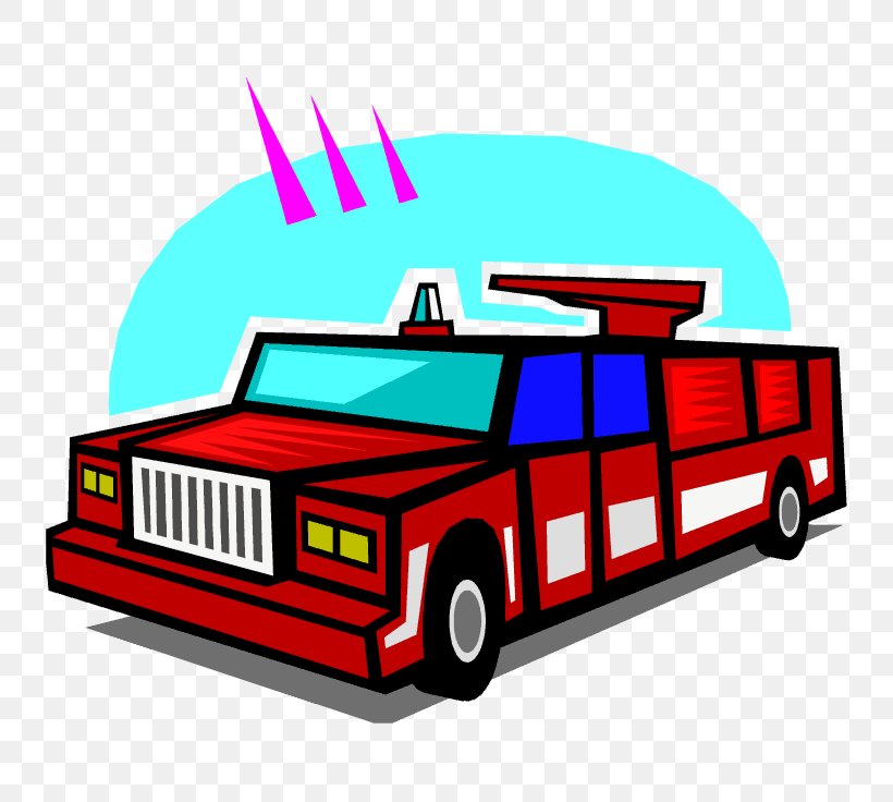 Car Clip Art Motor Vehicle Illustration, PNG, 736x736px, Car, Automotive Design, Bus, Emergency Vehicle, Fire Apparatus Download Free