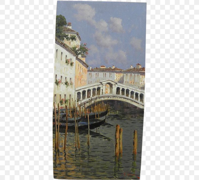 Painting, PNG, 740x740px, Painting, Canal, Facade, Waterway Download Free