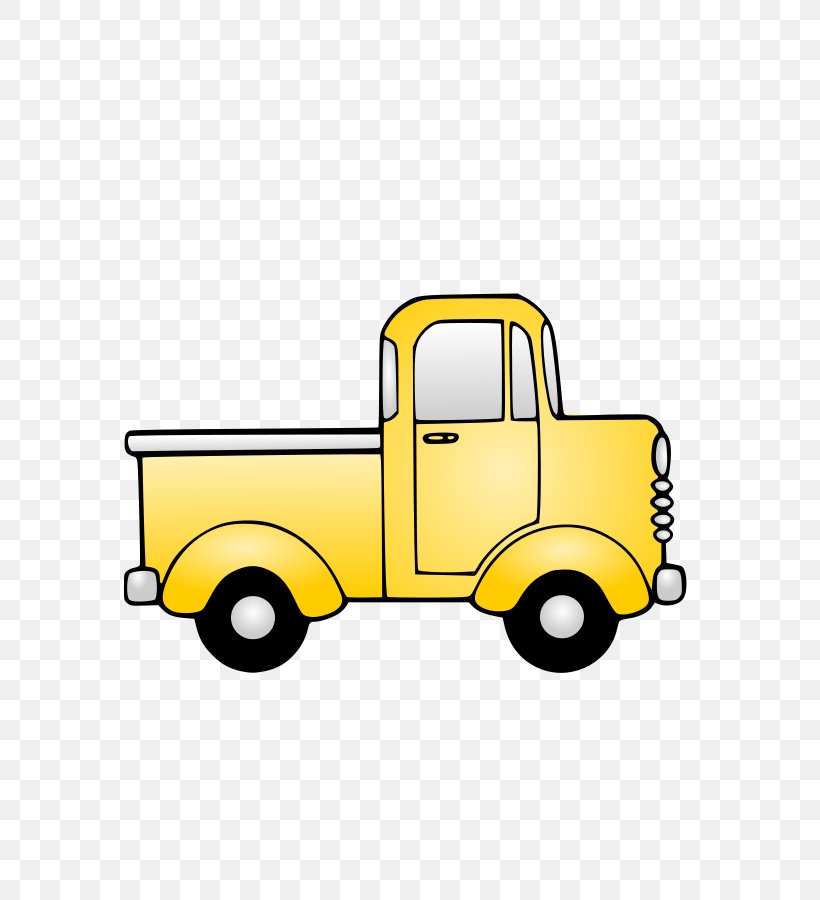 Pickup Truck Car Semi-trailer Truck Clip Art, PNG, 636x900px, Pickup Truck, Automotive Design, Black And White, Car, Cartoon Download Free