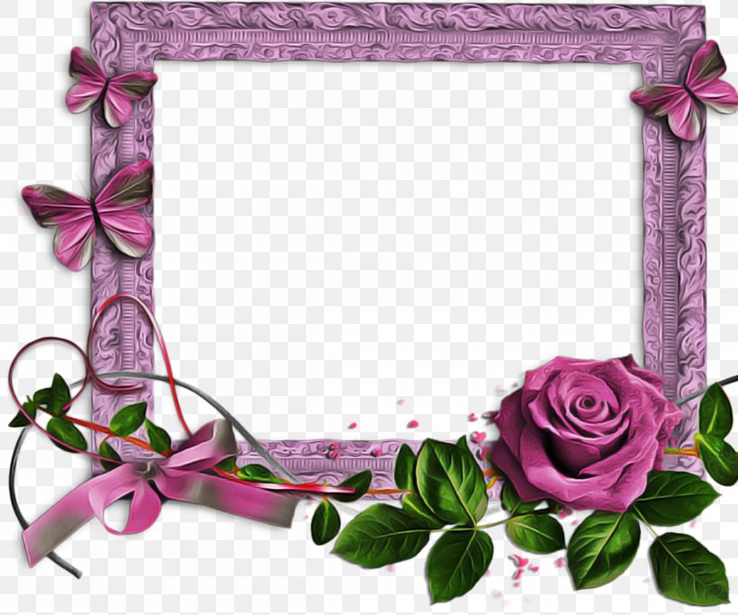 Pink Flower Frame, PNG, 1200x1000px, Picture Frames, Drawing, Flower, Interior Design, Picmix Download Free