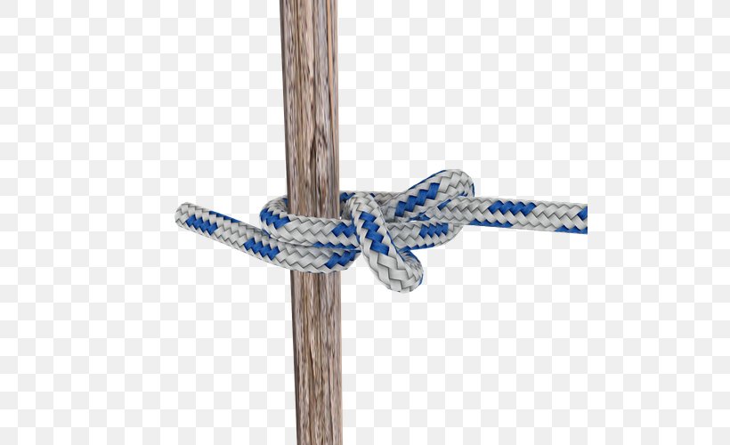 Knots, Splices And Rope Work Timber Hitch Half Hitch, PNG, 500x500px, Rope, Bow And Arrow, Drawing, Half Hitch, Honda Knot Download Free