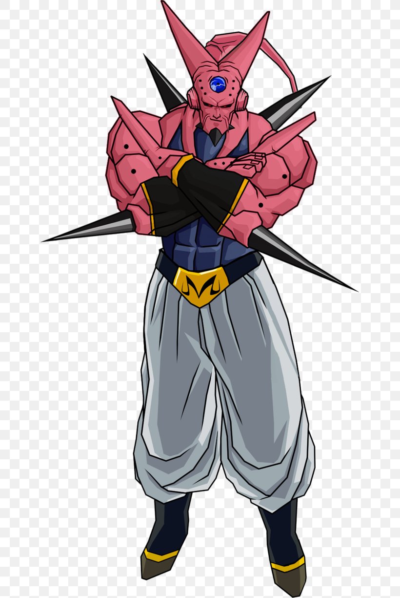 Majin Buu Gohan Frieza Goku Vegeta, PNG, 653x1224px, Watercolor, Cartoon, Flower, Frame, Heart Download Free