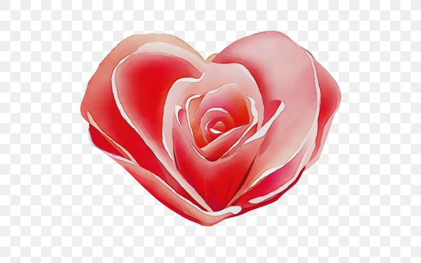 Garden Roses, PNG, 512x512px, Watercolor, Flower, Garden Roses, Heart, Hybrid Tea Rose Download Free