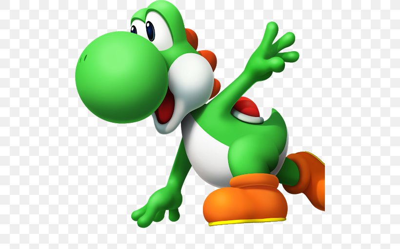 Mario & Yoshi Super Mario World 2: Yoshi's Island Yoshi's Story New Super Mario Bros Yoshi's Woolly World, PNG, 512x511px, Mario Yoshi, Amphibian, Cartoon, Fictional Character, Frog Download Free