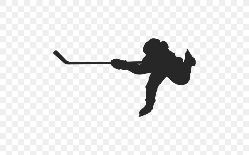 Silhouette Ice Hockey Clip Art Sports, PNG, 512x512px, Silhouette, Field Hockey, Hockey, Ice, Ice Hockey Download Free