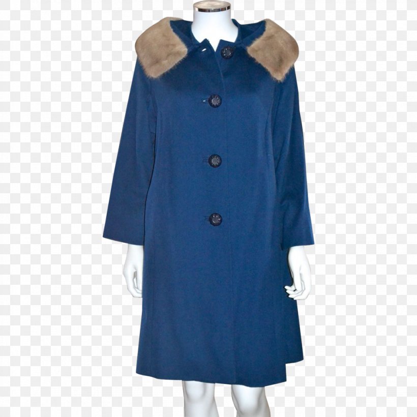 Sleeve Clothing Dress Coat Crew Neck, PNG, 1023x1023px, Sleeve, Blue, Button, Clothing, Coat Download Free