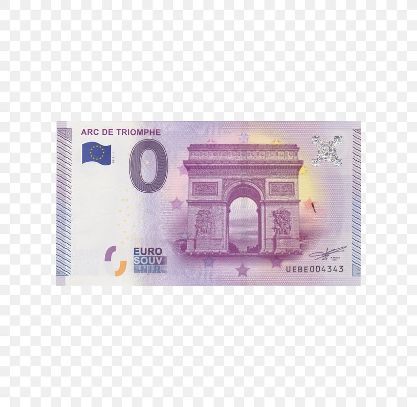 Arc De Triomphe Euro Banknotes 0 Eurós Bankjegy, PNG, 800x800px, Arc De Triomphe, Banknote, Collecting, Currency, Euro Download Free