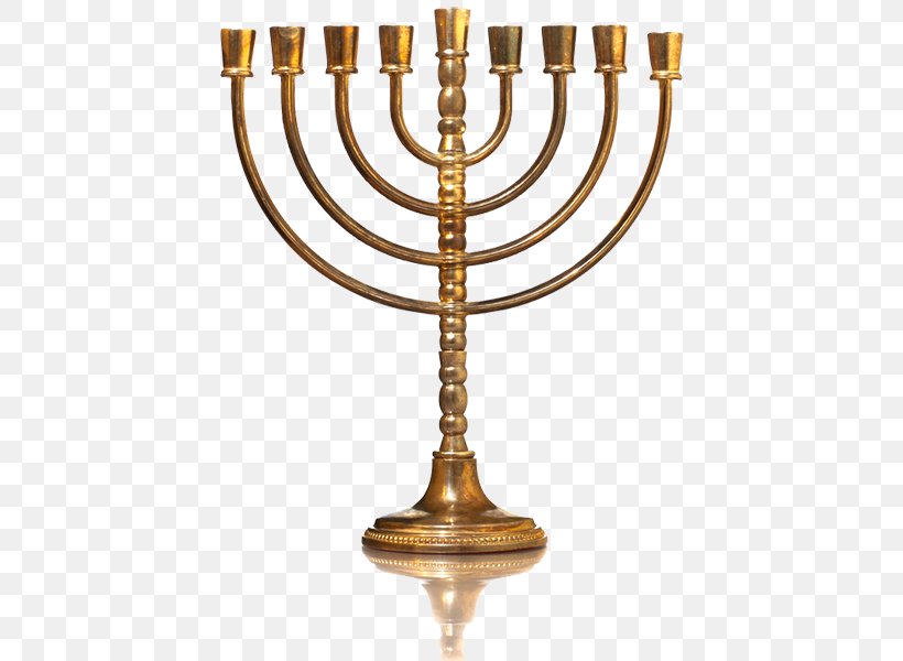 Menorah Christianity And Judaism Jewish People Hanukkah, PNG, 431x600px, Menorah, Brass, Candle, Candle Holder, Christianity And Judaism Download Free