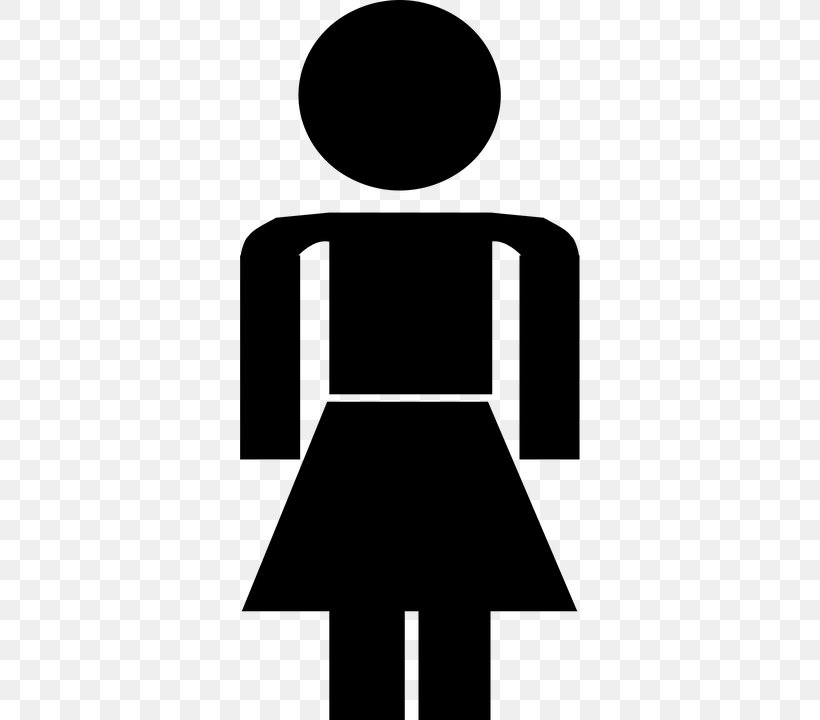 Stick Figure Female Clip Art, PNG, 360x720px, Stick Figure, Black, Black And White, Drawing, Female Download Free