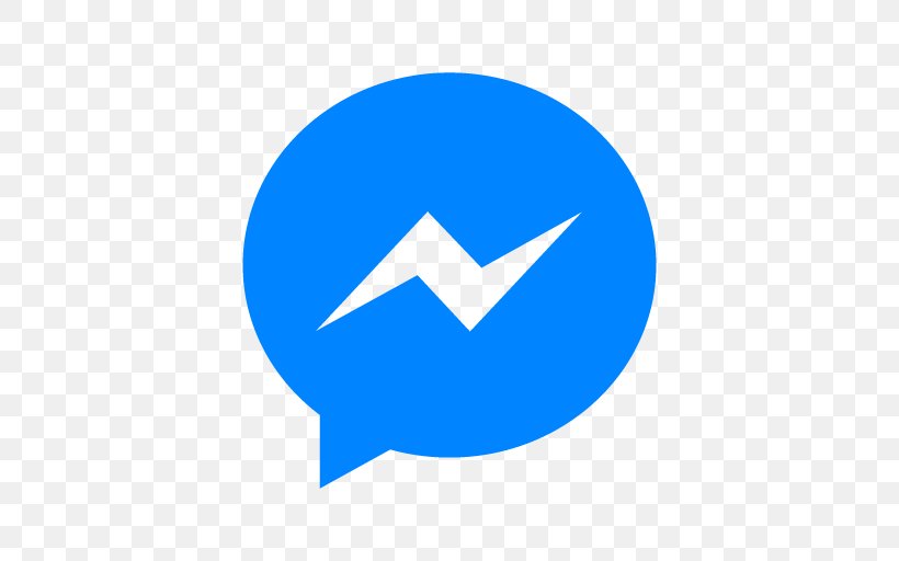 Facebook Messenger, PNG, 512x512px, Facebook Messenger, Area, Blue, Brand, Computer Software Download Free