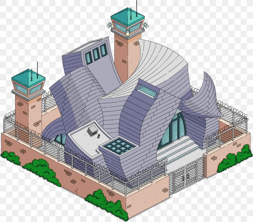The Simpsons: Tapped Out The Simpsons Game Mr. Burns Bart Simpson Radioactive Man, PNG, 1369x1202px, Simpsons Tapped Out, Architecture, Bart Simpson, Building, Elevation Download Free