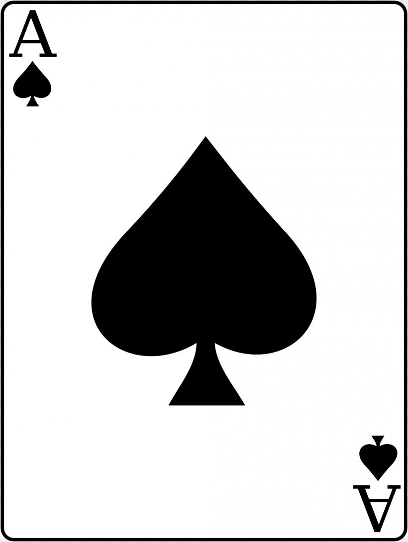 War Ace Of Spades Playing Card, PNG, 2000x2659px, War, Ace, Ace Of Spades, Area, Black Download Free