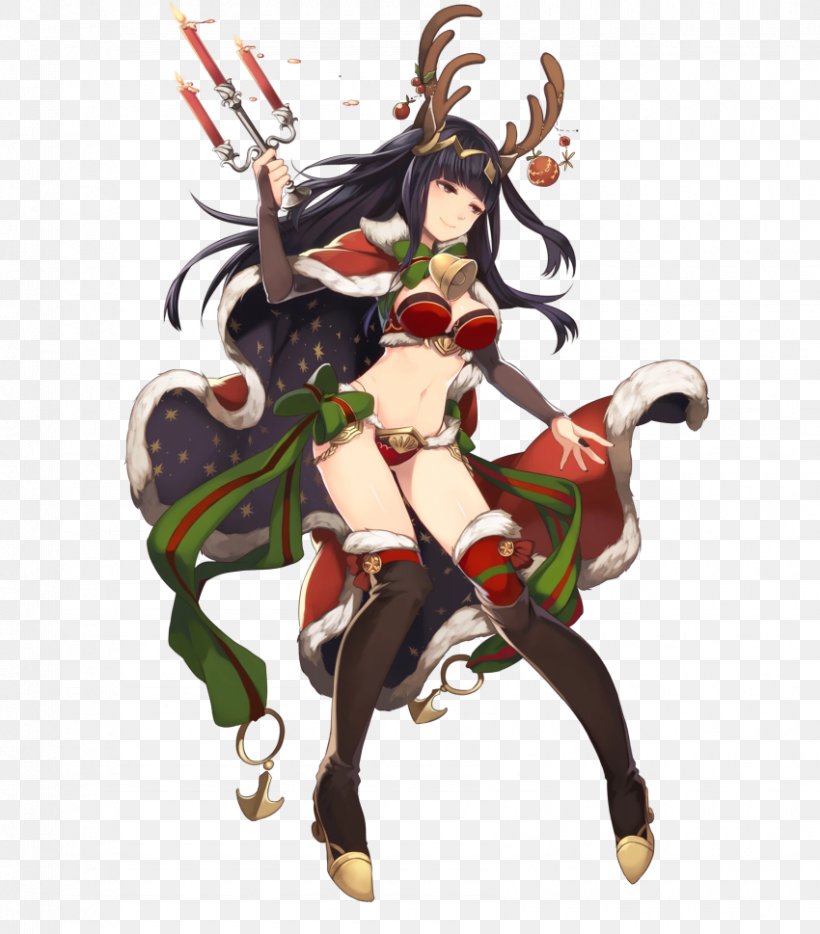 Fire Emblem Heroes Fire Emblem Fates Fire Emblem Warriors Video Game Winter, PNG, 850x969px, Fire Emblem Heroes, Android, Christmas Ornament, Costume Design, Deer Download Free