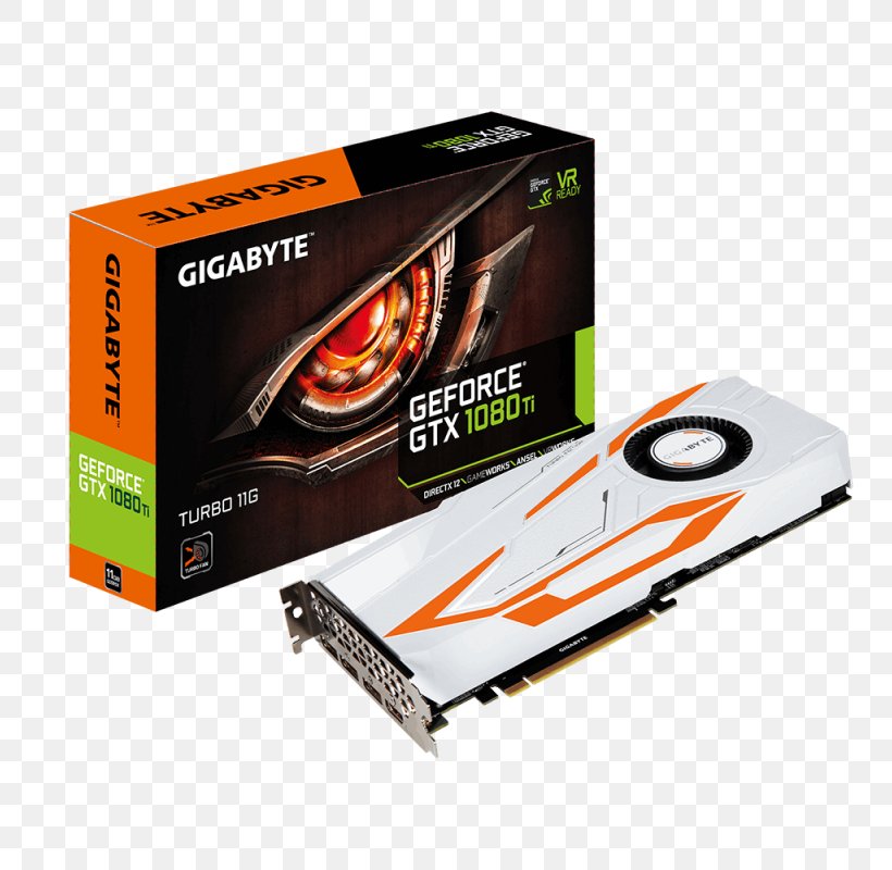Graphics Cards & Video Adapters Gigabyte GeForce GTX 1080 Ti Gaming OC NVIDIA GeForce GTX 1080 Ti Founders Edition, PNG, 800x800px, Graphics Cards Video Adapters, Computer Component, Electronic Device, Electronics Accessory, Geforce Download Free