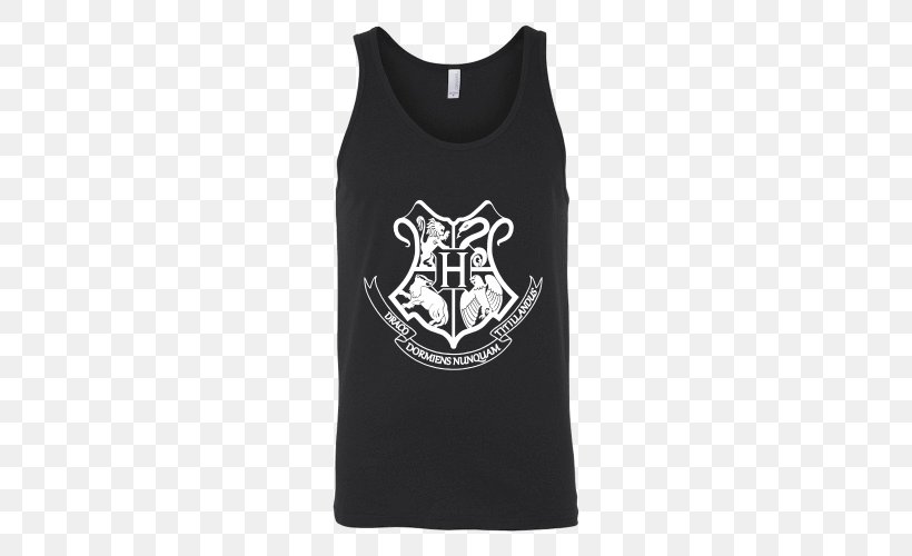T-shirt Hoodie Harry Potter Hogwarts Woman, PNG, 500x500px, Tshirt, Active Tank, Black, Bluza, Brand Download Free