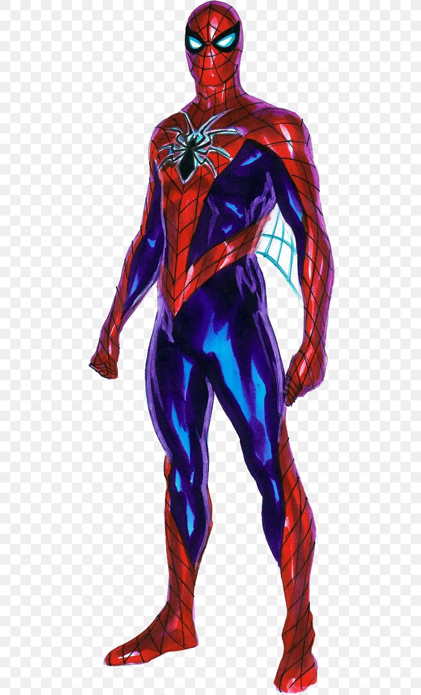 The Amazing Spider-Man Iron Man Miles Morales All-New, All-Different  Marvel, PNG, 487x1354px, Spiderman,