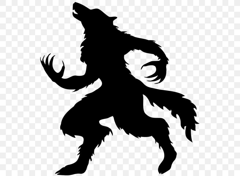 Werewolf Clip Art, PNG, 553x600px, Werewolf, Bear, Black, Black And White, Carnivoran Download Free