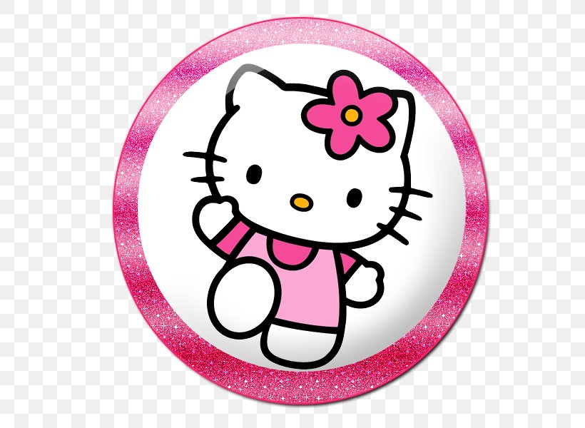 Hello Kitty: Roller Rescue Clip Art Image Vector Graphics, PNG, 600x600px, Watercolor, Cartoon, Flower, Frame, Heart Download Free