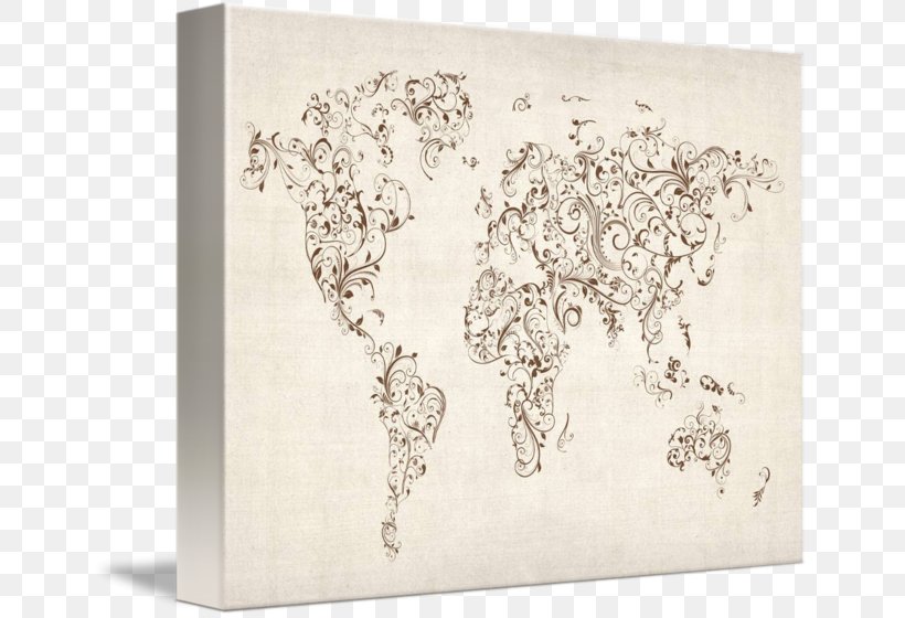 World Map Drawing Art, PNG, 650x560px, World, Art, Artwork, Canvas, Carta Geografica Download Free